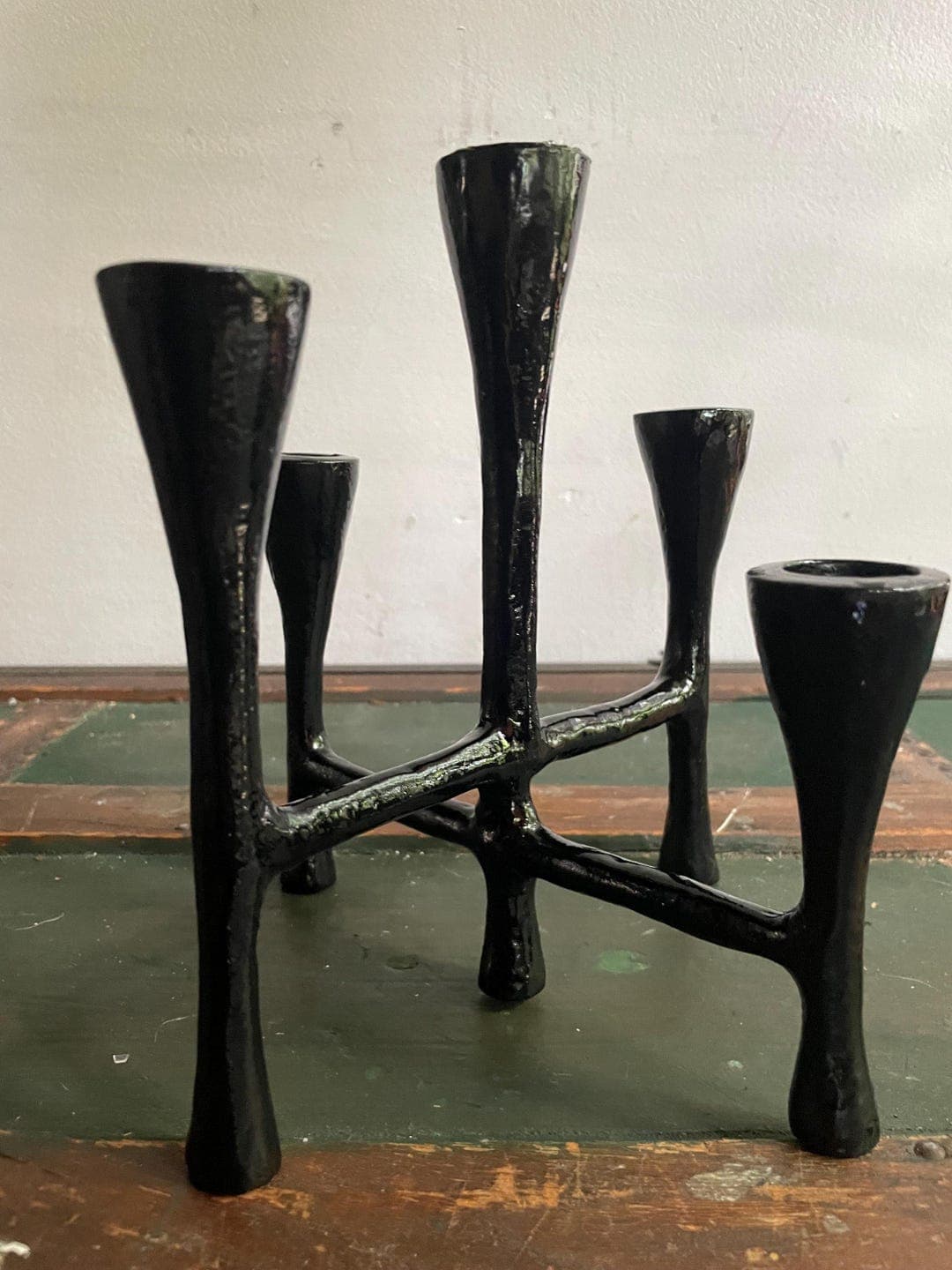 Vintage Metal Candleholder - Etsy