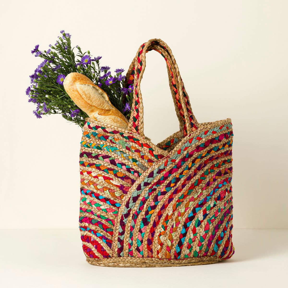Uncommon Goods | Repurposed Sari Carry-all Bag | Accessories