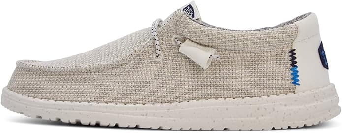 Hey Dude Erkek Wally Sport Mesh Moccasin, Beyaz, 42 EU : Amazon.com.tr: Moda