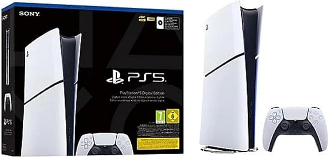 Sony PlayStation 5 Digital Edition Slim, 1TB SSD, DualSense Controller, İthalatçı Garantili : Amazon.com.tr: Video Oyunu ve Konsol
