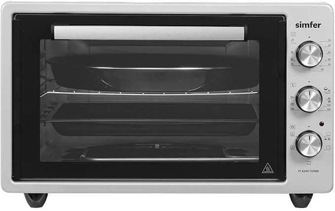 Simfer 4244 42 LT Midi Fırın, Inox Gri : Amazon.com.tr: Mutfak