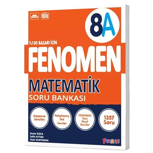8. Sınıf LGS Matematik A Fenomen Soru Bankası : Soner Koca, Salih Aytan, Vezir Kurtaran: Amazon.com.tr: Kitap
