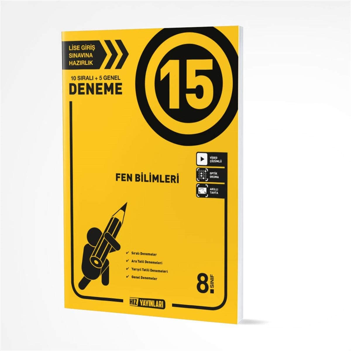 8. Sınıf Fen Bilimleri 15 Li Deneme Hız Yayınları : Amazon.com.tr: Ofis ve Kırtasiye