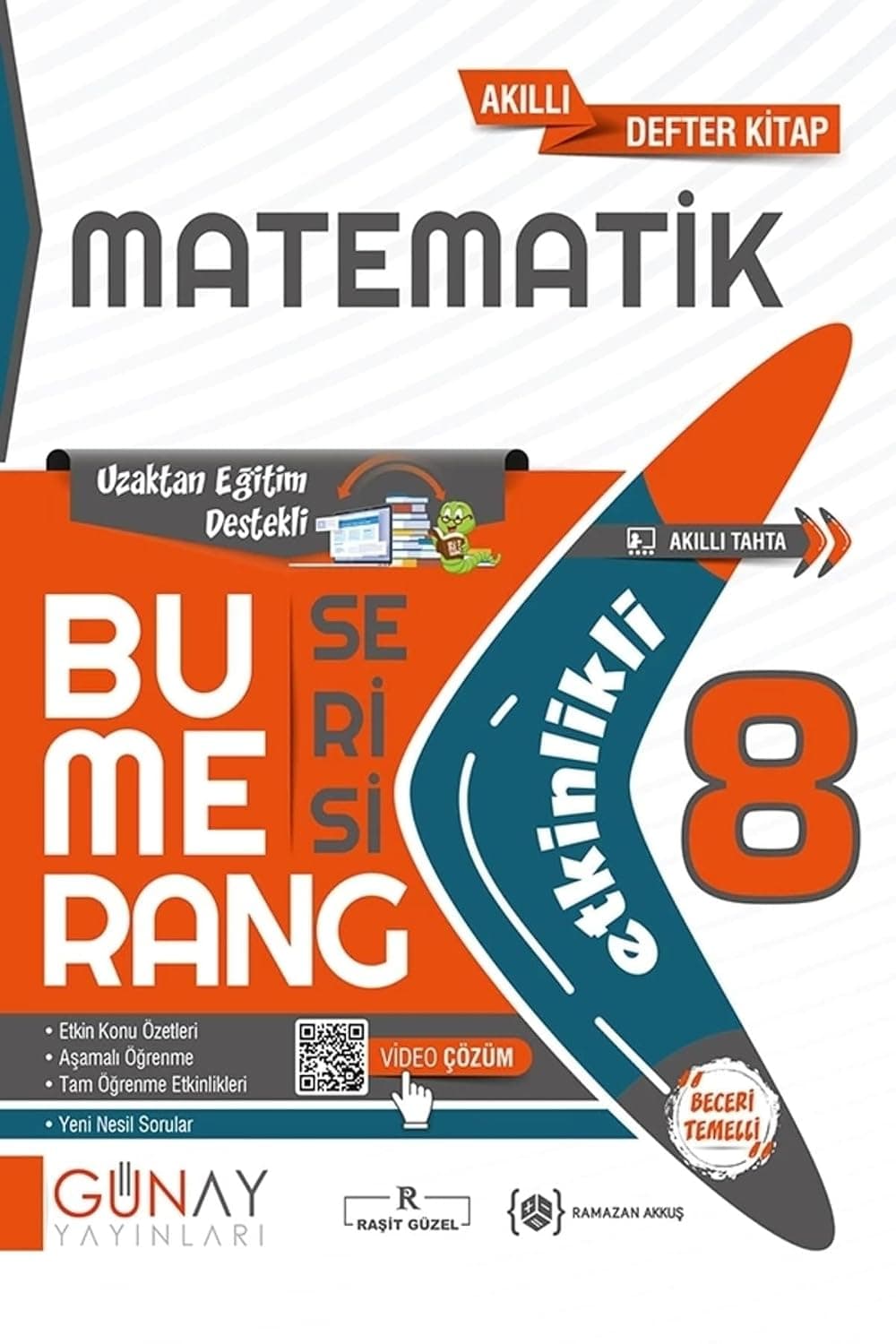 8. Sınıf LGS Bumerang Serisi Matematik Soru Bankası : Kolektif: Amazon.com.tr: Kitap