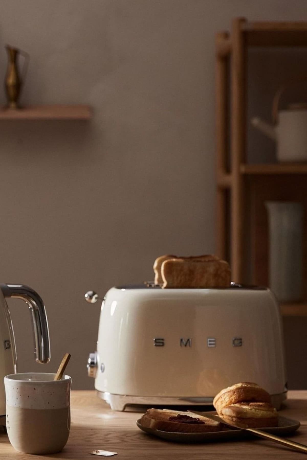 Smeg 50's Style Retro Krem 2x1 Ekmek Kızartma Makinesi TSF01CREU - Fiyatı, Yorumları