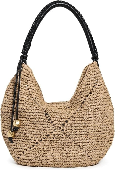Madewell Women's Seasonal Eyelet Large Pouchette, Natural Multi, One Size: Handbags: Amazon.com