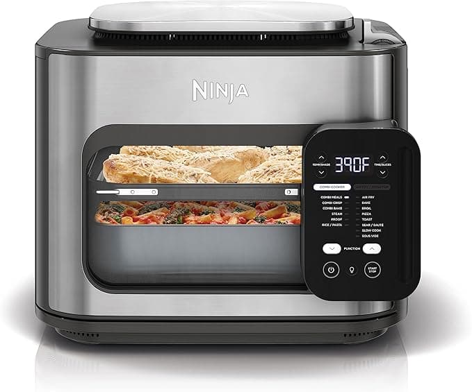 Amazon.com: Ninja Combi All-in-One Multicooker, Oven, & Air Fryer, Complete Meals in 15 Mins, 14-in-1 Functions, Combi Cooker + Air Fry, Bake, Roast,